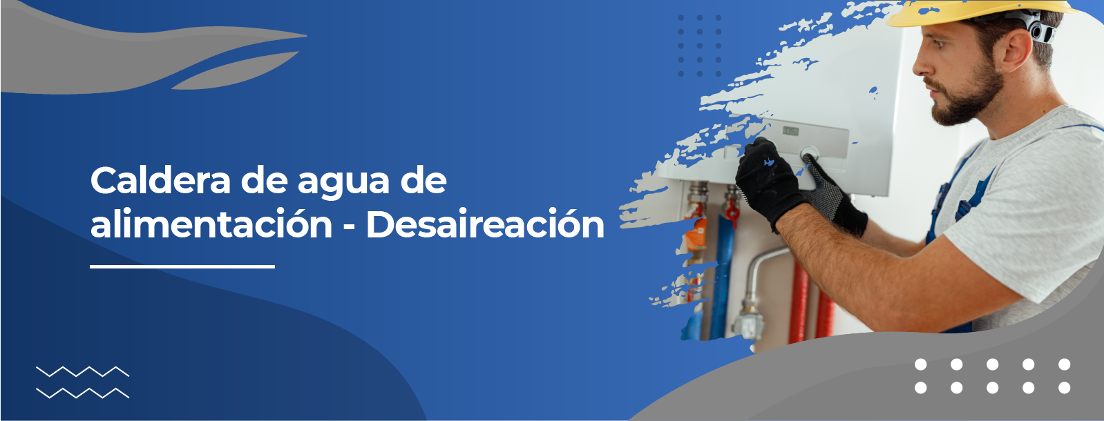 Caldera de agua de alimentación - Desaireación